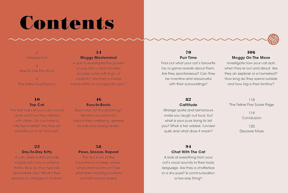 The Cat Purrsonality Test – Fun Feline Personality Quiz Book