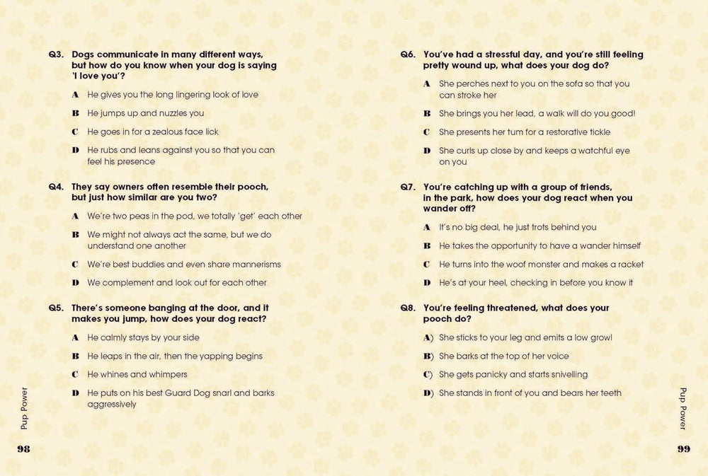 The Dog Pawsonality Test – Fun Canine Personality Quiz Book