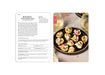 Recipe card for Boursin Stuffed Figs with a photo of the dish on a white background