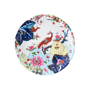 Tobacco Leaf Melamine Plates Set of 4 – 9" Chinoiserie