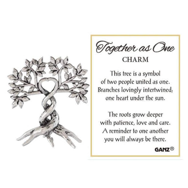 Together as One Tree of Life Charm – Unity & Love Keepsake
