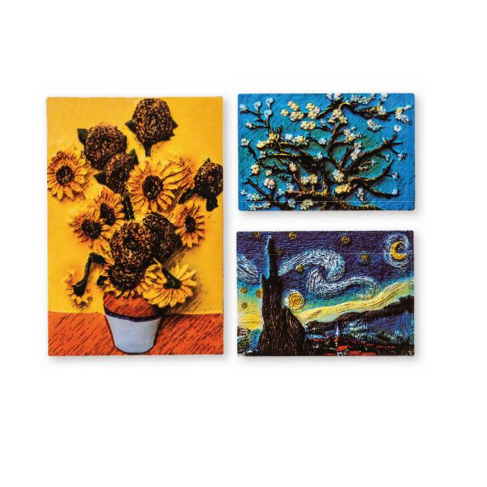 Van Gogh 3D Paint-Your-Own Magnet Art Kit – Craft Hero Muddies™