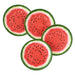 Watermelon Melamine Plates – Set of 4, 9" Summer Fun