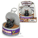 Cat-shaped toy with 'Wet Food Journde' packaging featuring a black cat figure.