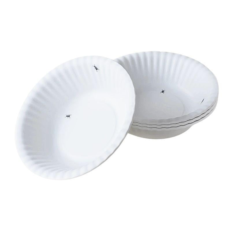“What Is It?” Ant Melamine Bowls – 6", Set of 4