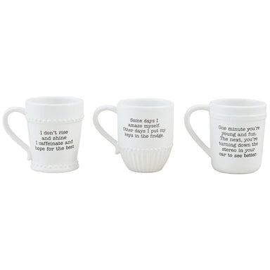 Whimsical Sentiment Mugs: Add Joy to Your Mornings 