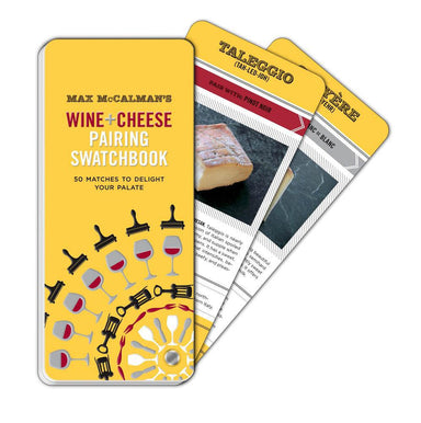 Max McCalman's Wine and Cheese Pairing Swatchbook with 50 Delicious Pairings