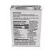 Cocoa mix container with nutrition facts label on a white background