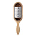 Wood & Stainless Steel Cheese Grater with Catch Bowl
