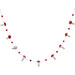 Wool Felt Mushroom & Pom Pom Garland – Red & White, 72"
