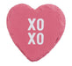 "XOXO" Candy Heart Coaster
