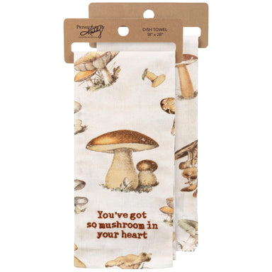 Mushroom Pun Kitchen Towel – You’ve Got Mushroom In Your Heart