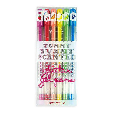Yummy Yummy Scented Glitter Gel Pens: Sparkling Colors and Fruity Scents for Creative Bliss
