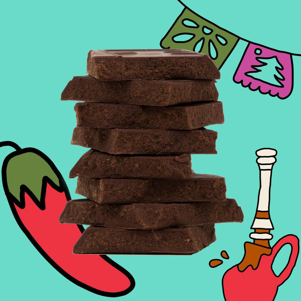 S. Chocolate  Spicy Hot Chocolate Dk Choc Truffle Bar