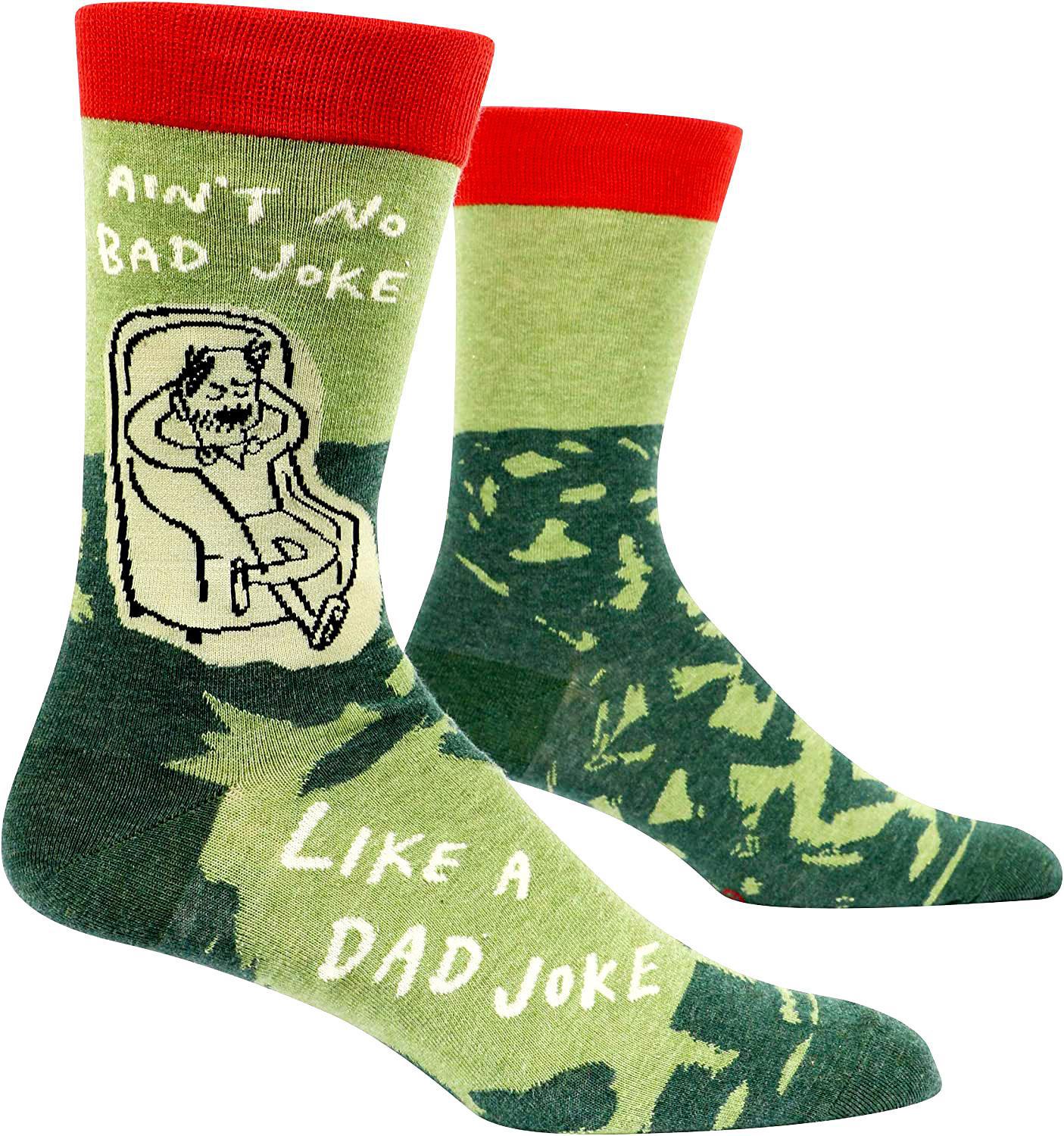 "Ain't No Bad Joke Like a Dad Joke" socks!