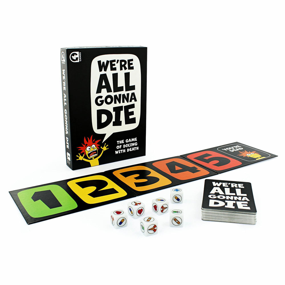 We're All Gonna Die Dice Game