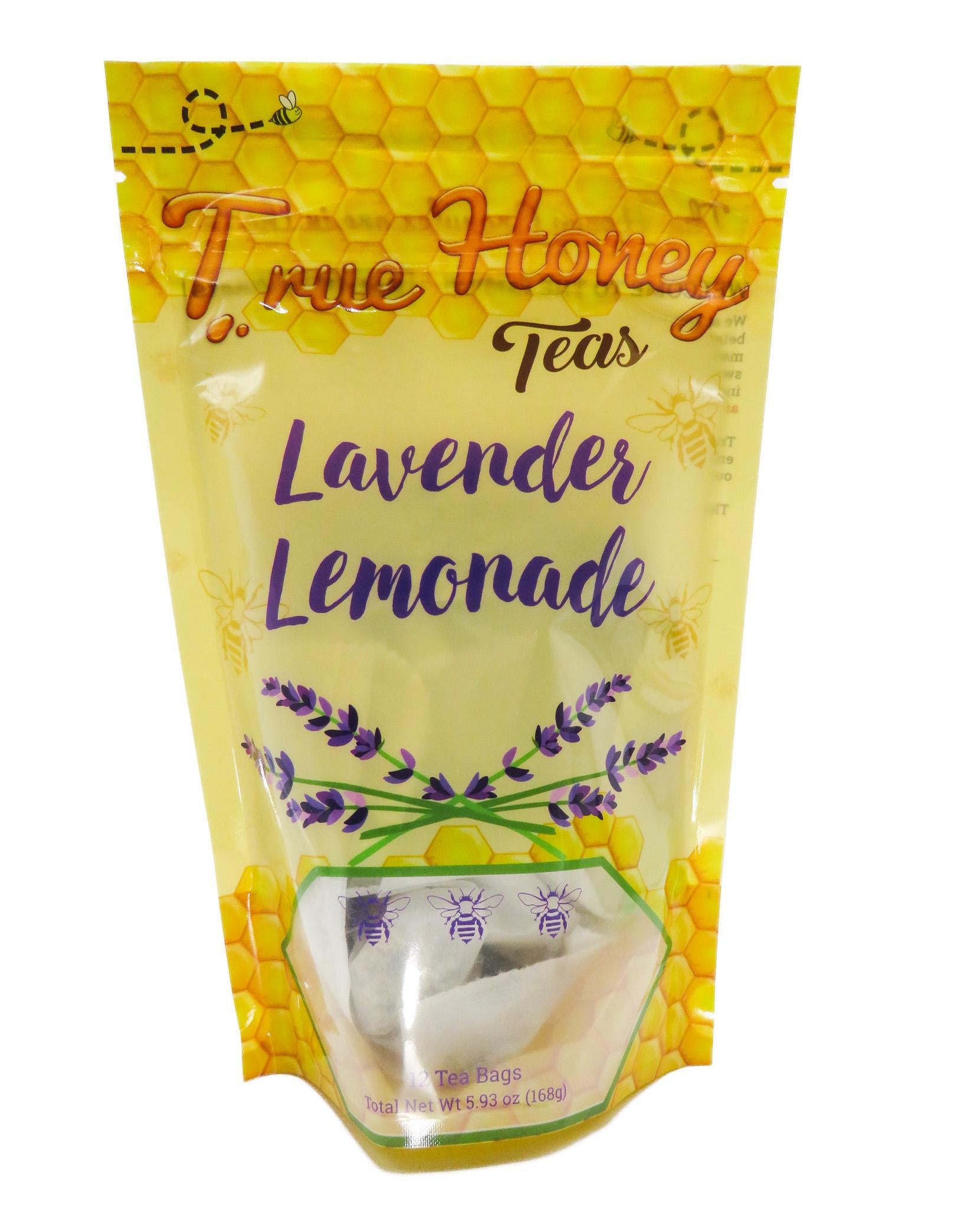 True Honey Teas - 12 pack - Lavender Lemonade