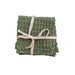 AH2965 SQ Cotton Waffle Weave Dish Cloths - Green - Port Gamble General Store & Cafe