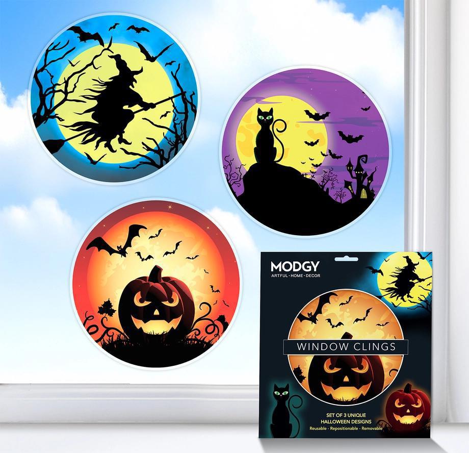 Modgy Window Cling - Halloween Set