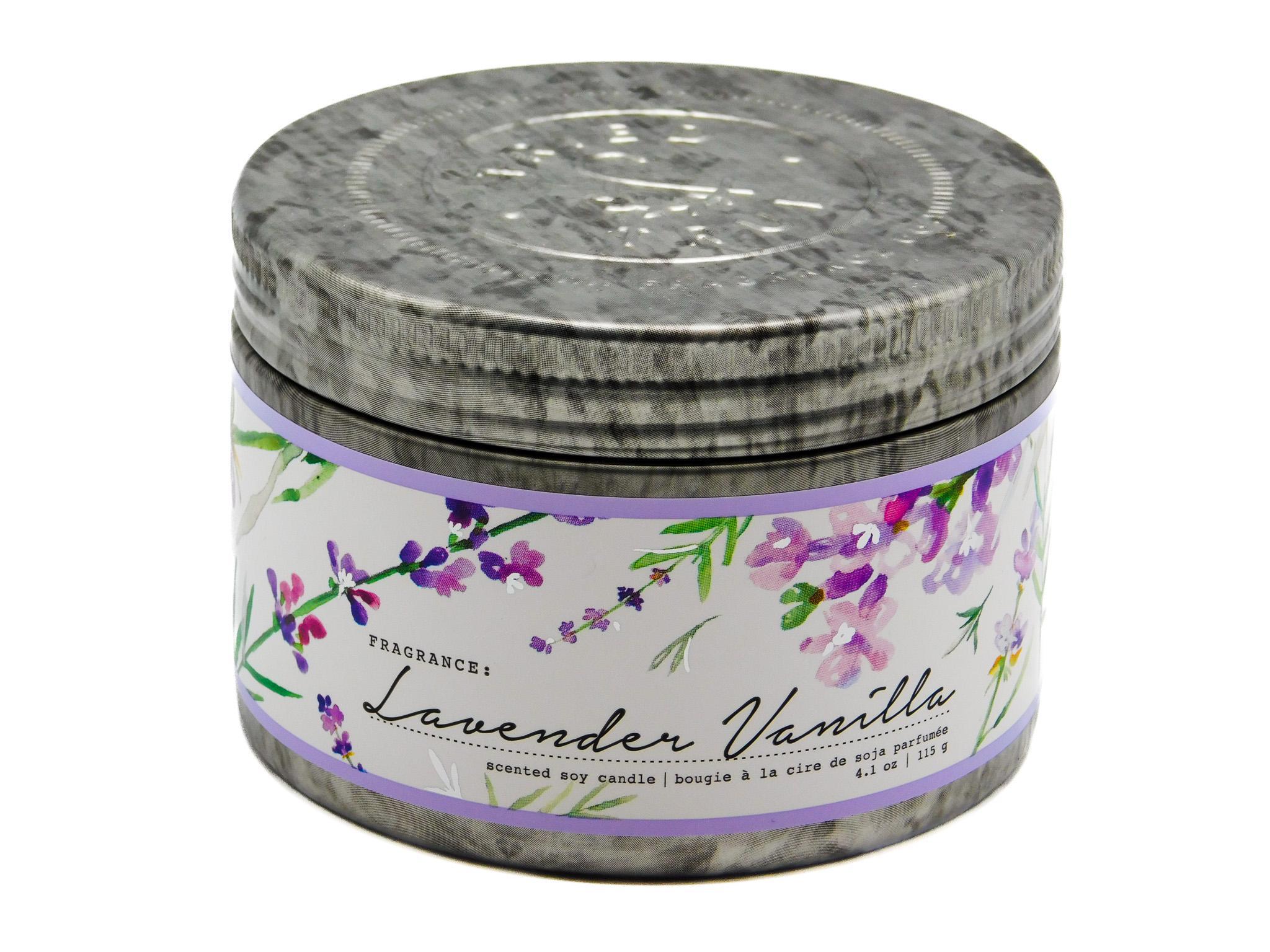 Tried & True Tin Candle - Lavender Vanilla SM