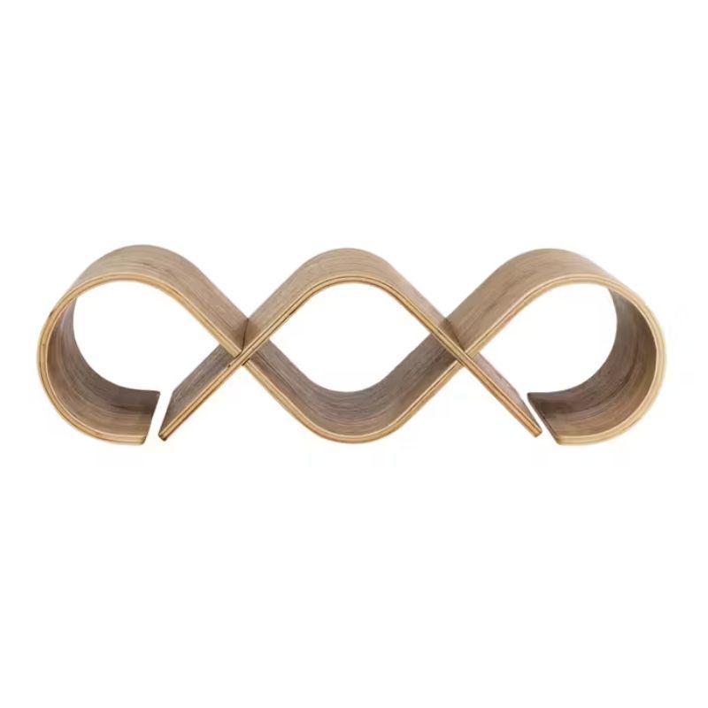 Oak Wood Interlocking Wine Rack