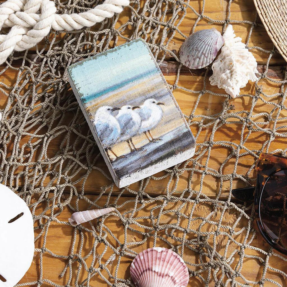 Beach Block Signs - Seagull 110039 - Port Gamble General Store & Cafe