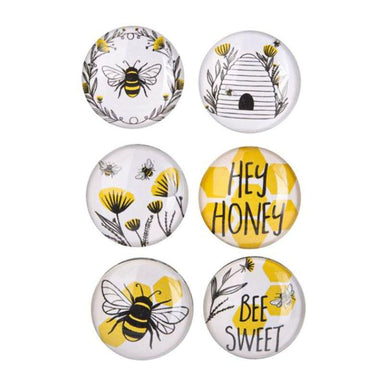 Bee Magnets 6 pc Set - Port Gamble General Store & Cafe