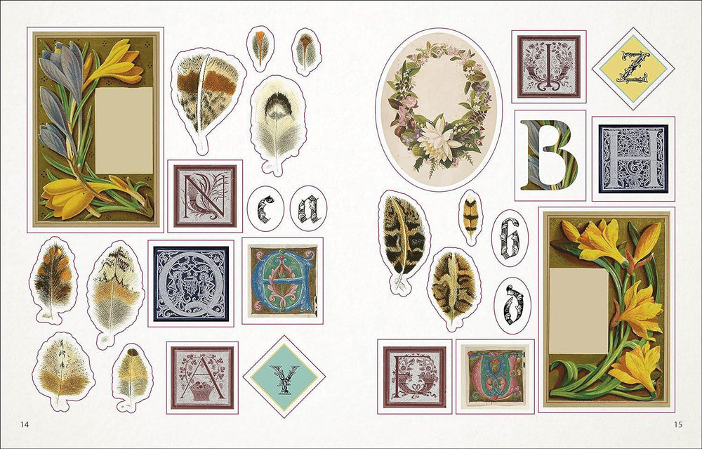 Bees Birds & Butterflies Sticker Anthology - Book - Port Gamble General Store & Cafe