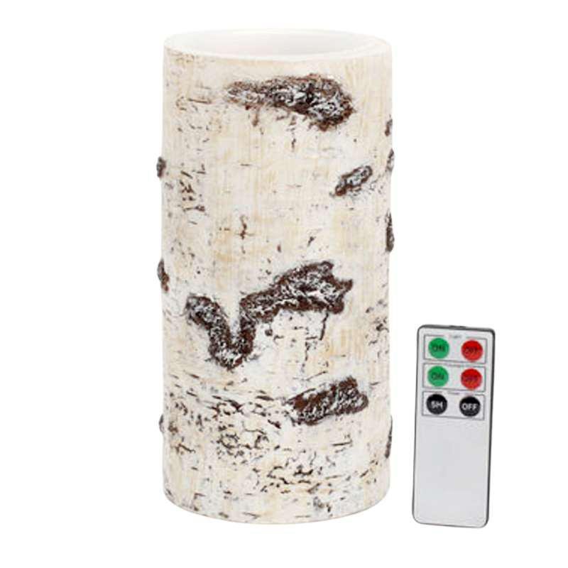 Birch Log Water Wick Candle Fountain - NE0383 - Port Gamble General Store & Cafe