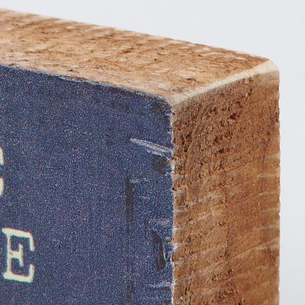 Block Sign - A Witch Thing - Port Gamble General Store & Cafe