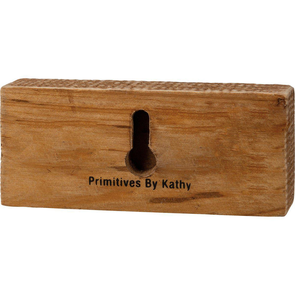 Block Sign - Love Fall Most of All - Port Gamble General Store & Cafe