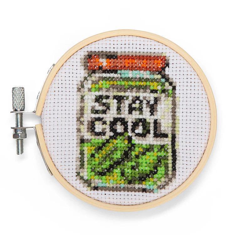 Pickle Mini Cross Stitch Embroidery Kit