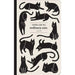 Cute Cat-themed journal that reads: "There are no ordinary cats".  surrounded by illustrations of black and white cats. 
