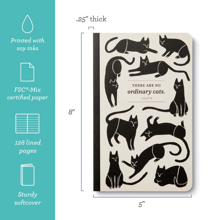 Adorable Cat Journal - A Stylish and Whimsical Companion for Your Thoughts  — Port Gamble General Store & Cafe
