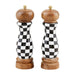 Checkered Salt & Pepper Grinders - Port Gamble General Store & Cafe