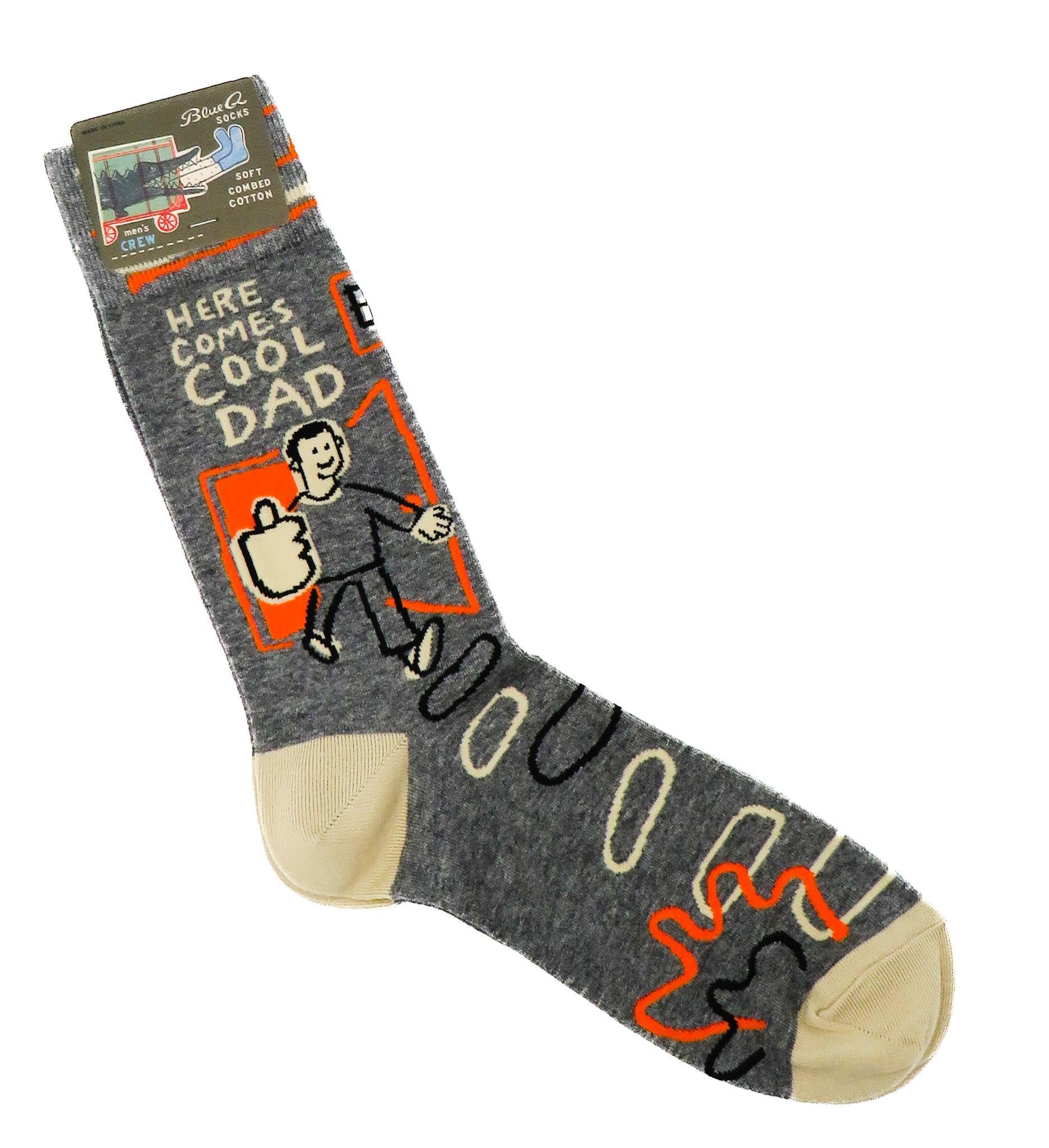"Here Comes Cool Dad" Socks