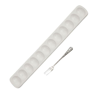 Deviled Egg Tray - Feeling Devilish Fork - Port Gamble General Store & Cafe