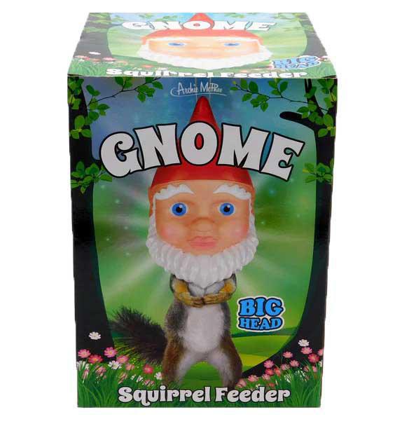 Gnome Squirrel Feeder