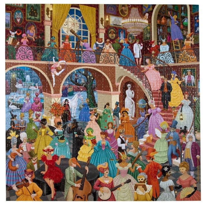 Eeboo Puzzle 1000 PC - Alchemist Masquerade - Port Gamble General Store & Cafe