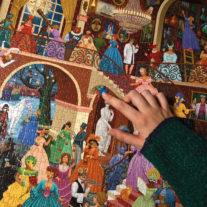 Eeboo Puzzle 1000 PC - Alchemist Masquerade - Port Gamble General Store & Cafe