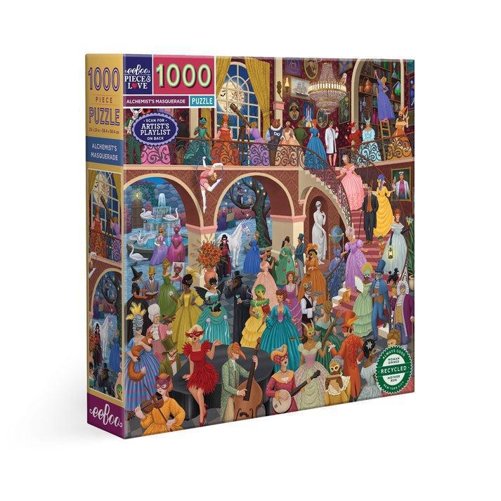 Eeboo Puzzle 1000 PC - Alchemist Masquerade - Port Gamble General Store & Cafe