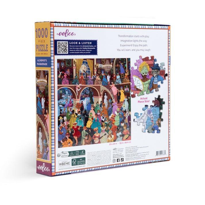 Eeboo Puzzle 1000 PC - Alchemist Masquerade - Port Gamble General Store & Cafe