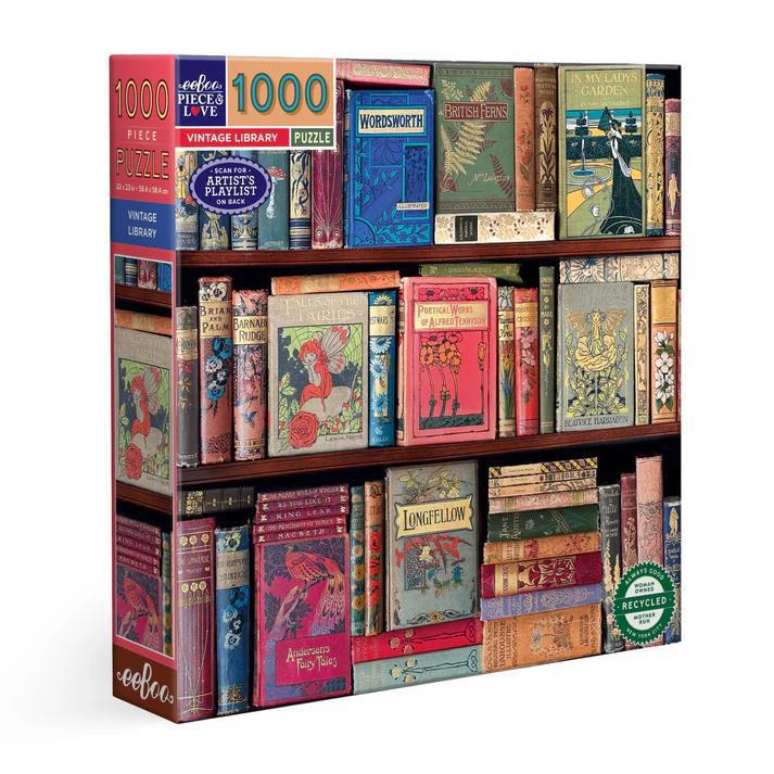 Eeboo Puzzle - Vintage Library - Port Gamble General Store & Cafe