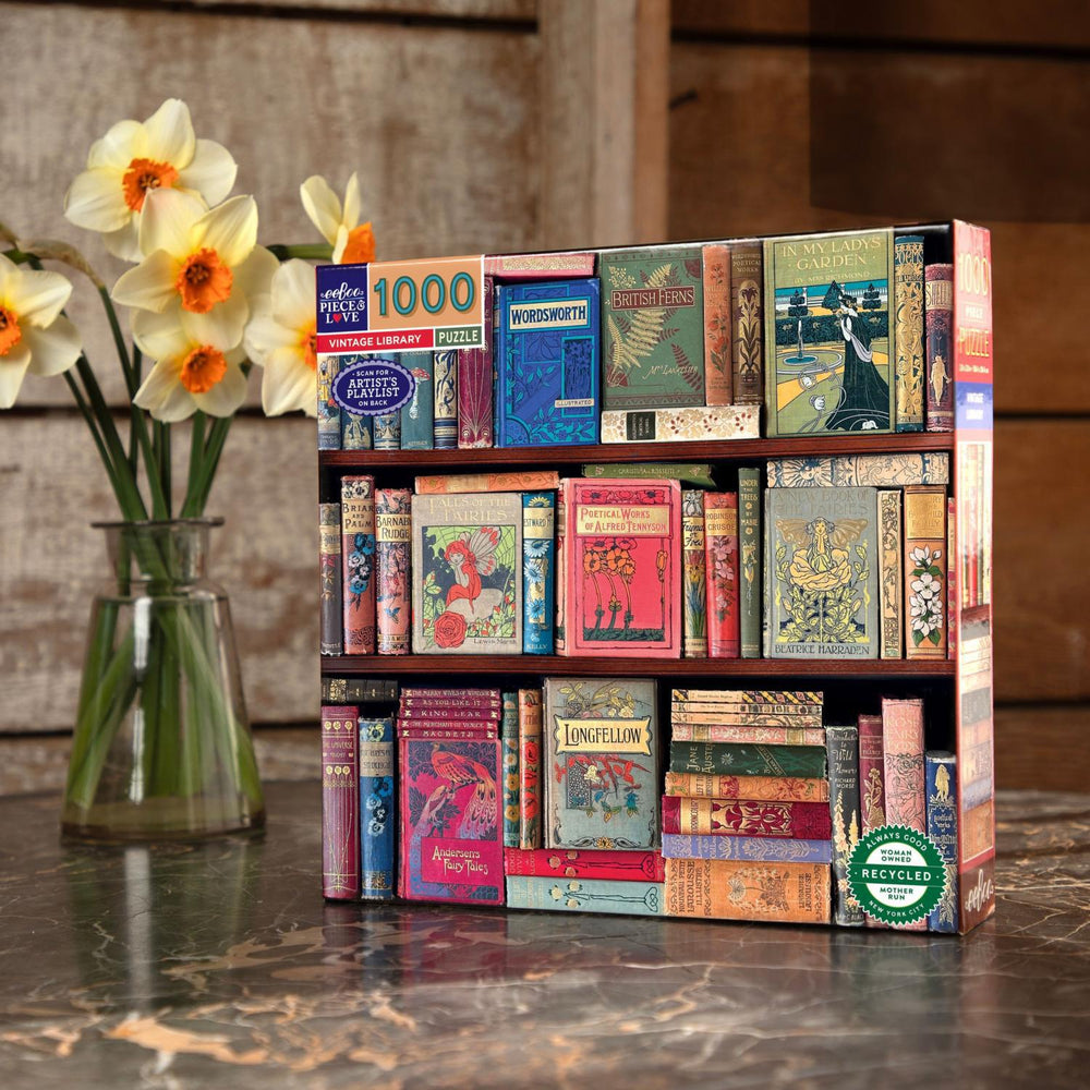 Eeboo Puzzle - Vintage Library - Port Gamble General Store & Cafe