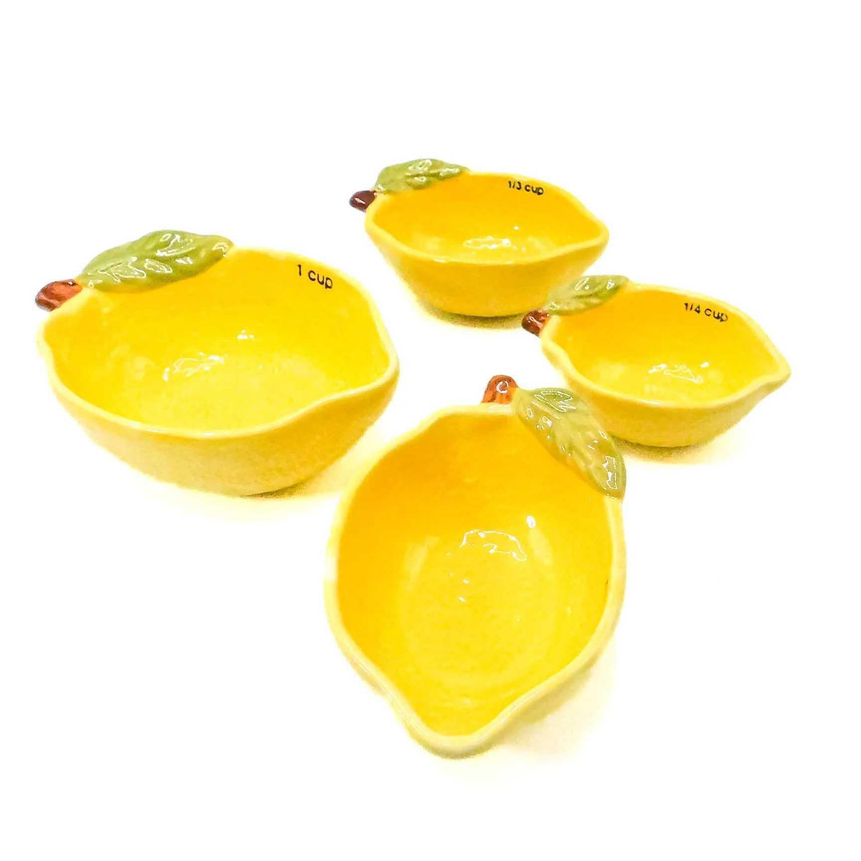 Lemon Shaped Measuring Cups - DF0259