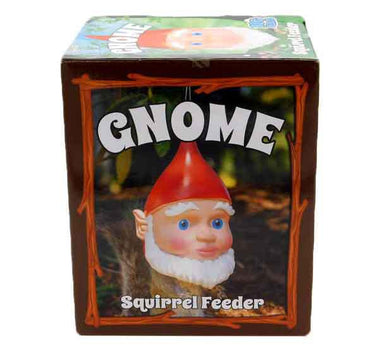 Gnome Squirrel Feeder - Port Gamble General Store & Cafe