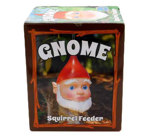 Gnome Squirrel Feeder