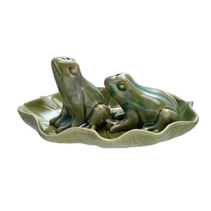 Frog Salt and Pepper Shakers DG0547 - Port Gamble General Store & Cafe