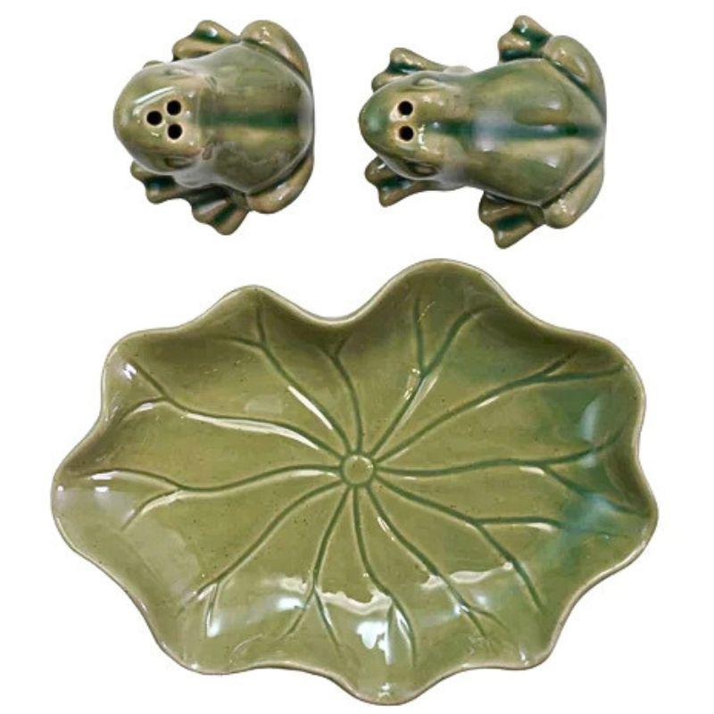 Frog Salt and Pepper Shakers DG0547 - Port Gamble General Store & Cafe