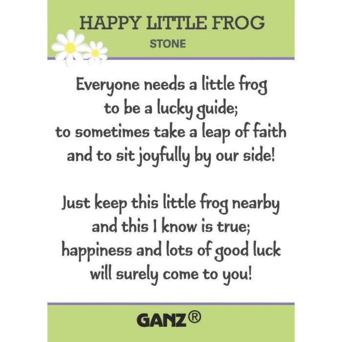 Ganz Tokens - Happy Little Frog Stone - Port Gamble General Store & Cafe
